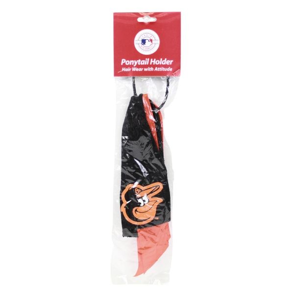 Baltimore Orioles Hair Accessories - Team Jersey PonyTail Holders - 24 For $24.00 - Wholesale Baltimore Orioles Products - Orioles Merchandise 2