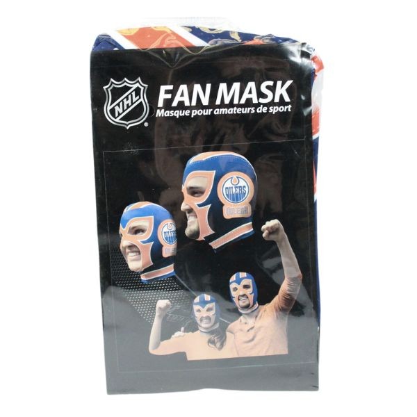 Edmonton Oilers -  Libre Fan Team Color Mask - 12 For $30.00 - Edmonton Oilers
