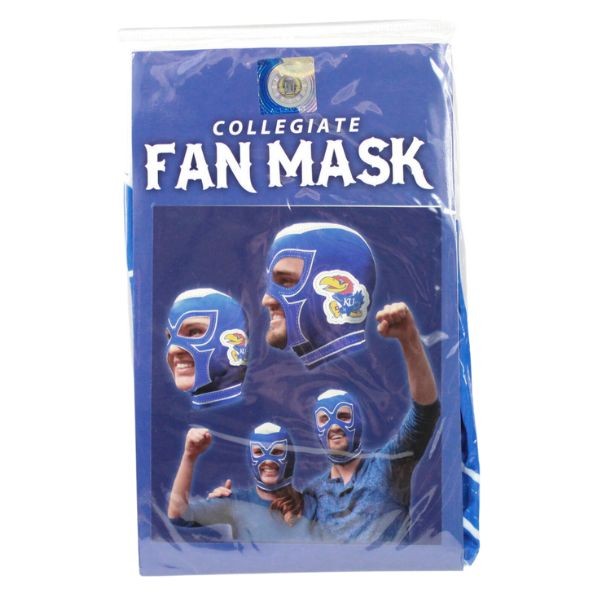 Kansas Jayhawks Gear - Libre Fan Team Color Mask - 12 For $30.00 - Kansas Jayhawks