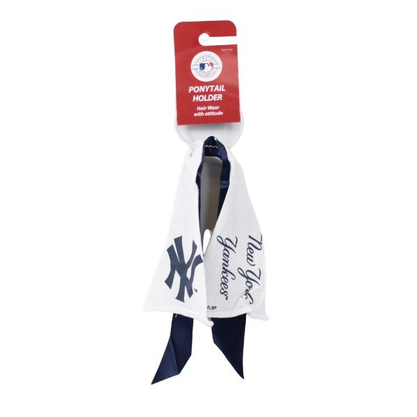 New York Yankees Hair Accessories - Team Jersey PonyTail Holders - 24 For $24.00 - Wholesale New York Yankees Products - Yankees Merchandise