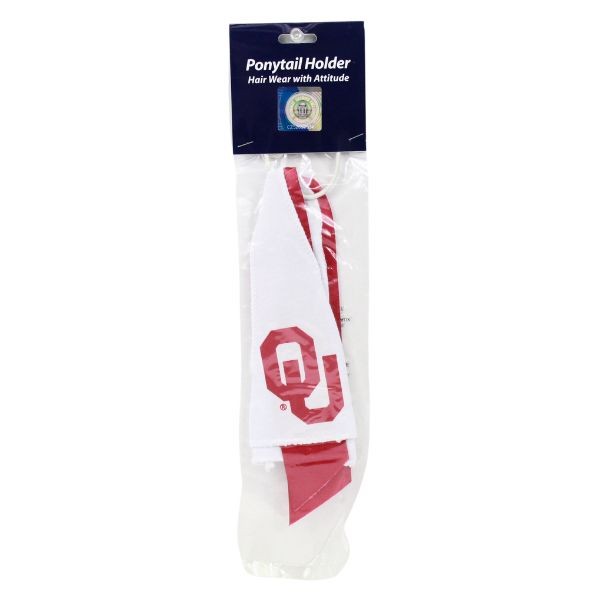 Oklahoma Sooners Hair Accessories - Team Jersey PonyTail Holders - 24 For $24.00  - Oklahoma