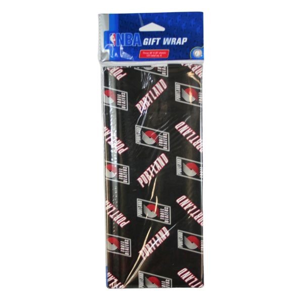 Portland Trailblazers - 3PC Team Gift Wrap - 24 Packs For $18.00 - Portland Trailblazers