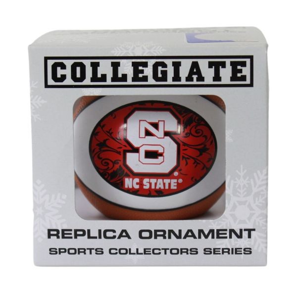 NC State Wolfpack Ornaments - Basketball Ornaments - 6 For $21.00 - NC State