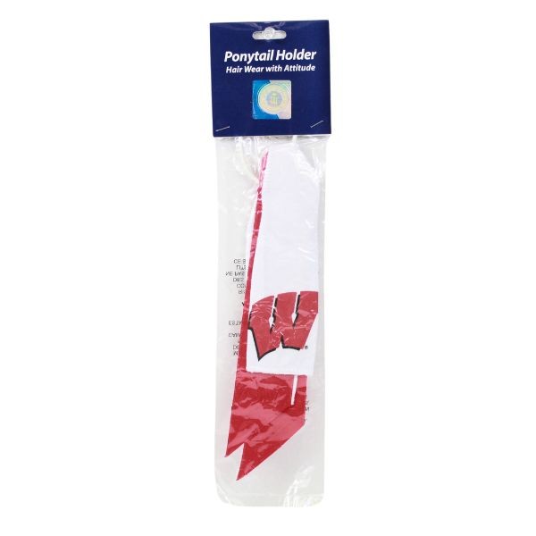 Wisconsin Badgers - Team Jersey PonyTail Holders - 12 For $18.00 - Wisconsin Badgers