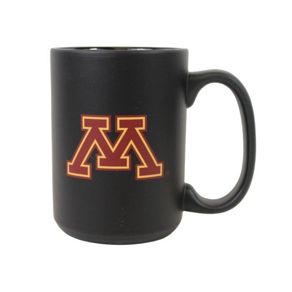 Minnesota Gophers Coffee Mugs - 15OZ Ceramic Solid Matte Black - 4 For $20.00 - Minnesota Gophers