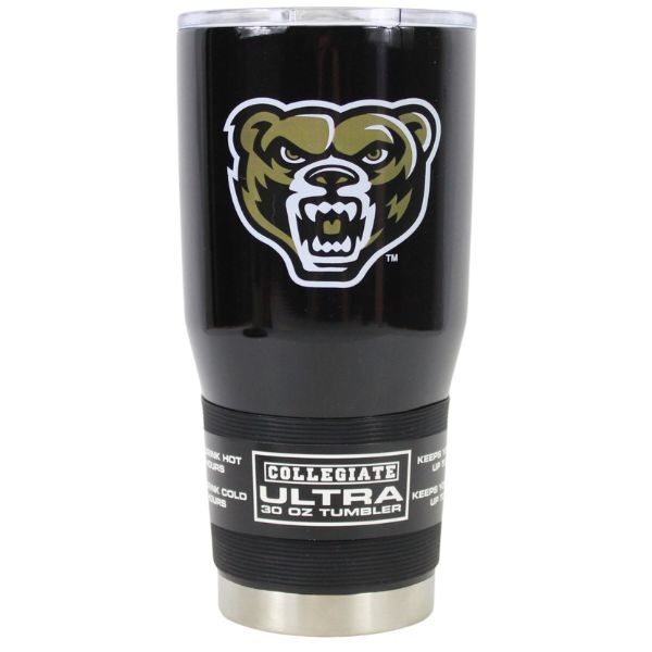Oakland University Bears Tumblers - 30OZ Gameday Stainless Steel - Vacuum Sealed - 2 For $20.00 - Michigan