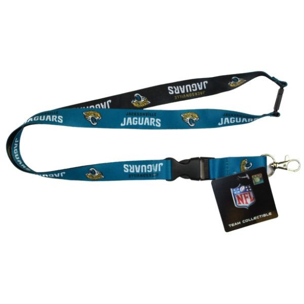 Jacksonville Jaguars Lanyards - Mojo Style - 2Sided - 6 For $18.00 - Wholesale Jacksonville Jaguars Product - Jaguars Merchandise 2