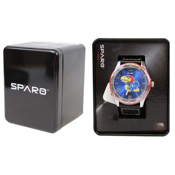 Kansas Jayhawks Watches - Sparo Premium Style - May Need Batteries - 4 For $20.00 - Kansas Jayhawks