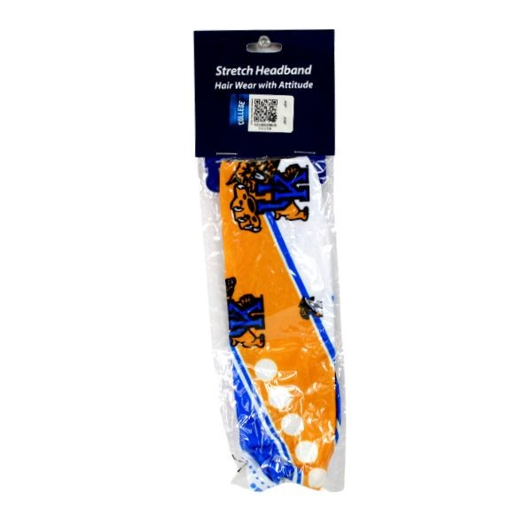 Kentucky Wildcats Hair Accessories - Jersey Stretch Team Color Headbands - 12 For $18.00 - Kentucky