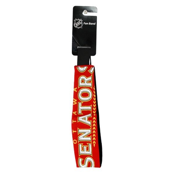 Ottawa Senators Headbands - Team Color Jersey Headbands - Colors/Styles May Vary - 12 For $18.00 - Ottawa Senators