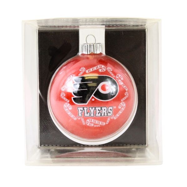 Philadelphia Flyers Ornaments - The Candy Cane Ball - 6 For $21.00 - Philadelphia Flyers
