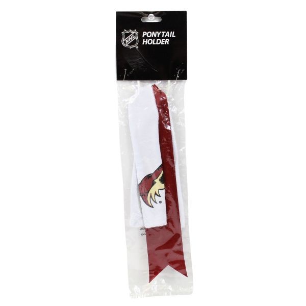 Phoenix Coyotes Hair Accessories - Team Color Jersey PonyTail Holder - 24 For $24.00 - Arizona Coyotes