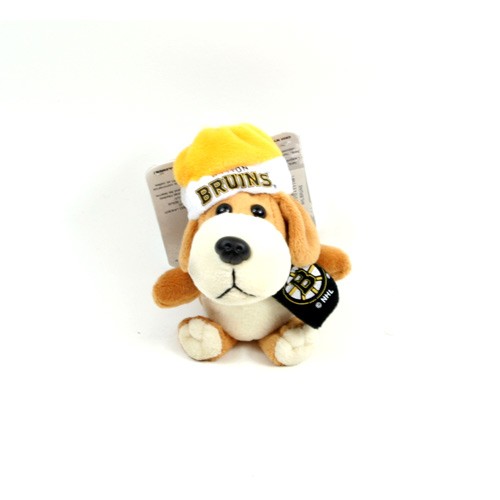 Boston Bruins Ornaments - 4" Plush Dog Style Ornaments - 12 For $30.00 - Boston Bruins