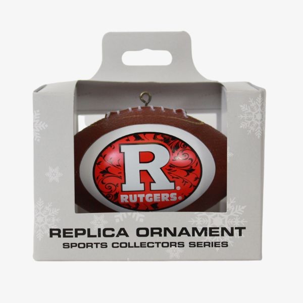 University Of Rutgers Ornaments - Onfield Football Style - 6 For $21.00 - Rutgers