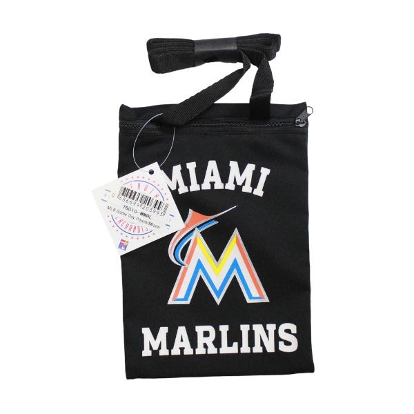 Miami Marlins - Jersey Team Zippered Fan Pouches - 24 For $24.00 - Wholesale Miami Marlins Products - Marlins Merchandise
