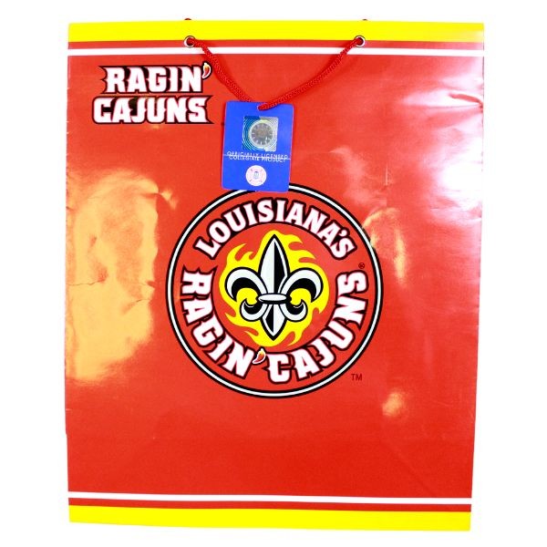 Ragin Cajuns Gear - Team Gift Bags - Color And Designs May Vary - 36 For $18.00 - Wholesale New Orleans Saints Product - Saints Merchandise