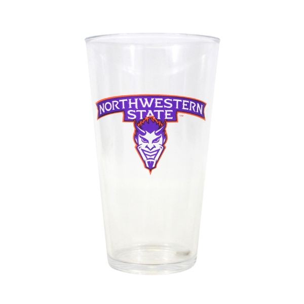 Northwestern State Gear - Clear 16OZ Acrylic Tumblers - 24 For $24.00 - Illinois