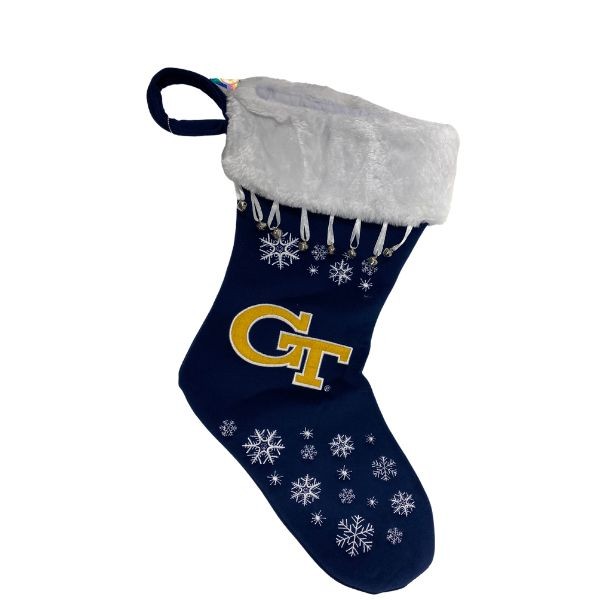 Georgia Tech Stockings - Snowflake Series - 4 For $20.00 - Georgia Tech