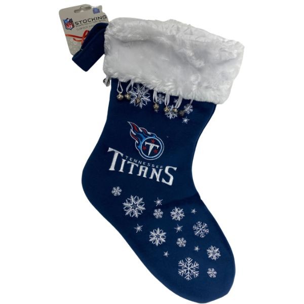 Tennessee Titans Stockings - Snowflake Series - 4 For $20.00 - Wholesale Tennessee Titans Product - Titans Merchandise 2