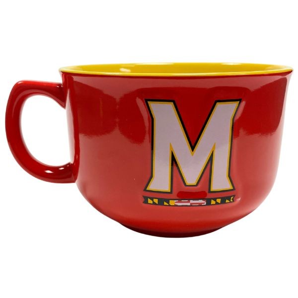 Maryland Terapins Mugs - HOME Style 32OZ Ceramic Bowl Mugs - 4 For $26.00 - Maryland Terapins