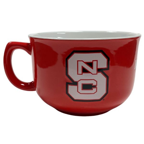 NC State Mugs - HOME Style 32OZ Ceramic Bowl Mugs - 4 For $26.00 - NC State
