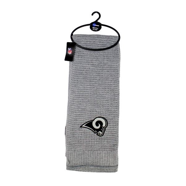 Los Angeles Rams - Waffle Style Knitted Scarves - 4 For $20.00 - Wholesale Los Angeles Rams Products - Rams Merchandise