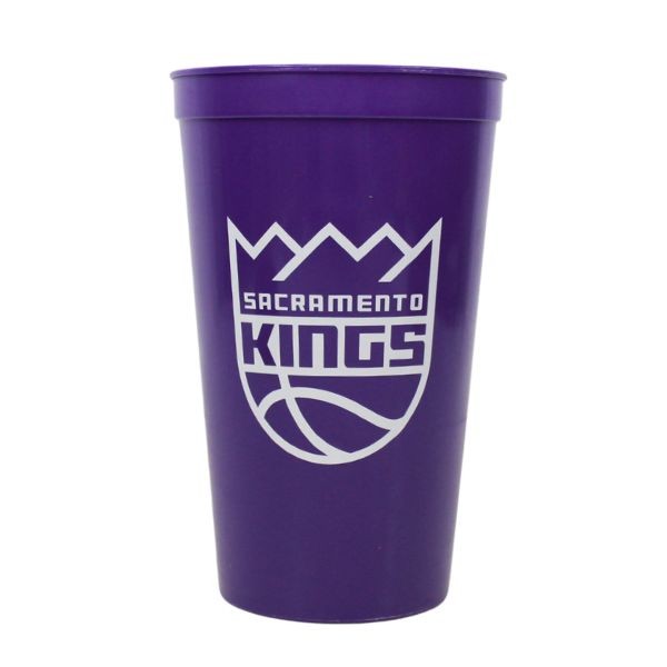 Sacramento Kings Tumblers - 16OZ Plastic Stadium Tumblers - 24 For $24.00 - Sacramento Kings