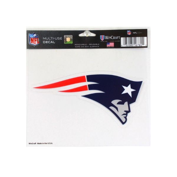 New England Patriots Decals - Multi-Use Style Decals - 12 For $24.00 - Wholesale New England Patriots - Patriots Merchandise 2