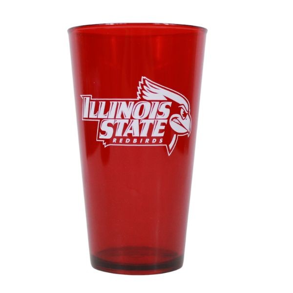 Illinois State Redbirds Tumblers - Red 16OZ Acrylic Team Tumblers - 24 For $24.00 - Illinois