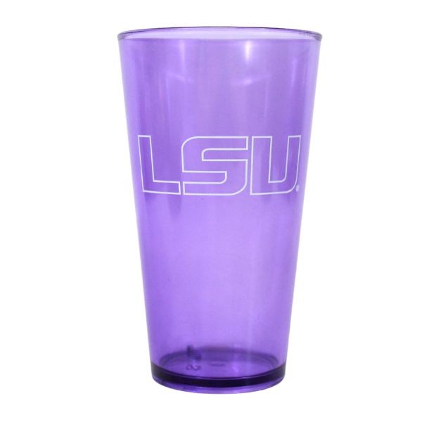 LSU Purple Tumblers - 16OZ Acrylic Team Tumblers - 24 For $24.00 - LSU