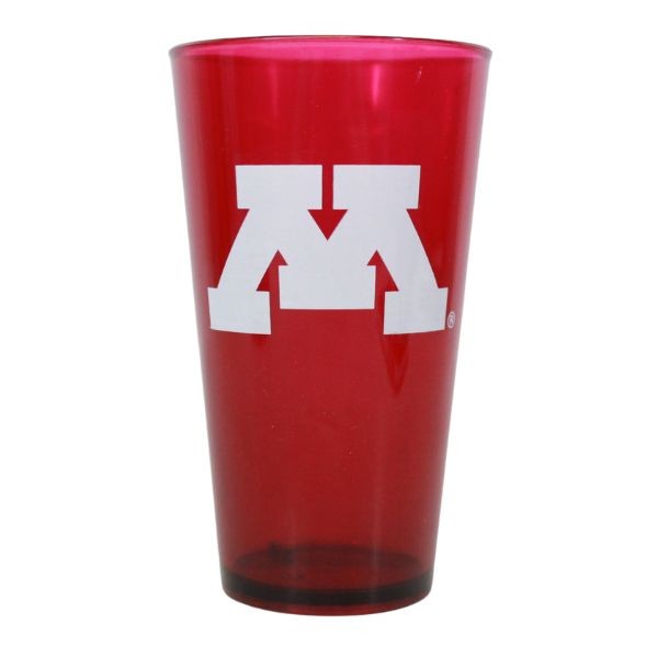 Minnesota Gophers Tumblers - Red 16OZ Acrylic Team Tumblers - 24 For $24.00 - Minnesota Gophers