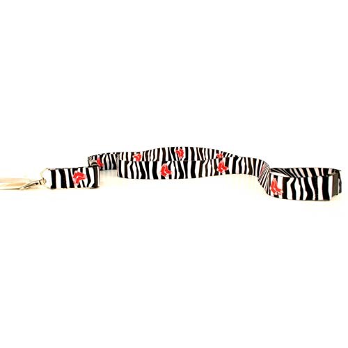 Boston Red Sox - The ZEBRA Style Lanyards - 12 For $30.00 - Wholesale Boston Red Sox Products - Red Sox Merchandise