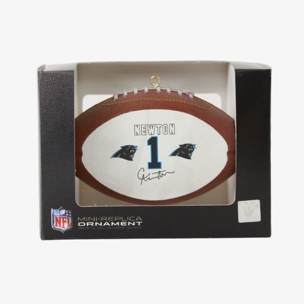 Carolina Panthers Ornaments - Cam Newton Collectors Edition - 12 For $30.00 - Wholesale Carolina Panthers Products - Carolina Football