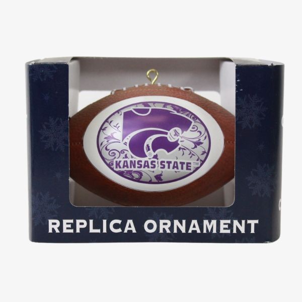 KState Wildcats Ornaments - Football Style - 6 For $21.00 - Kansas State