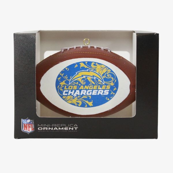 Los Angeles Chargers Ornaments - Football Style - 6 For $21.00 - Wholesale Los Angeles Chargers Products - Chargers Merchandise