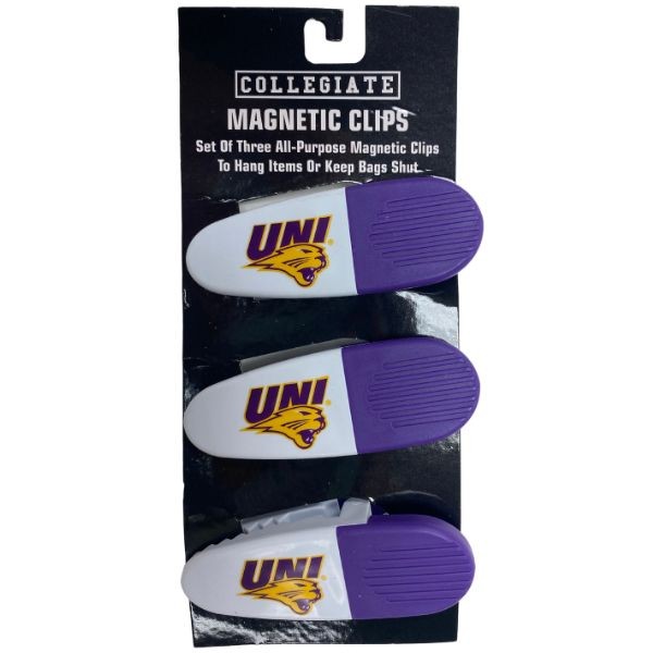University Of Northern Iowa Clips - 3Pack Magnetic Heavyweight Clips - 6 Packs For $18.00 - Iowa State