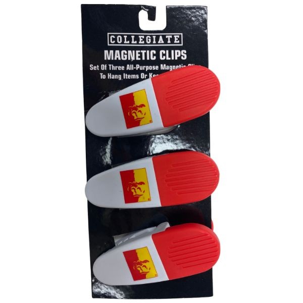 Pittsburgh State Gorillas Clips - 3Pack Magnetic Heavyweight Clips - 6 Packs For $18.00 - Kansas Jayhawks