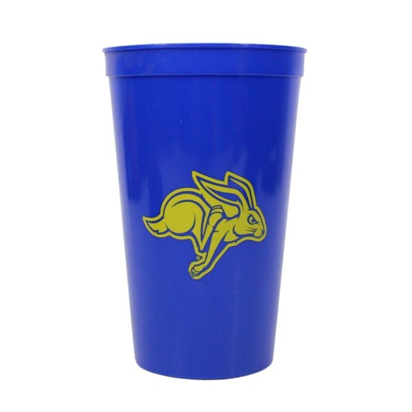 South Dakota State Jackrabbits Tumblers - 16OZ Plastic Stadium Tumblers - 24 For $18.00 - South Dakota State Jack Rabbits