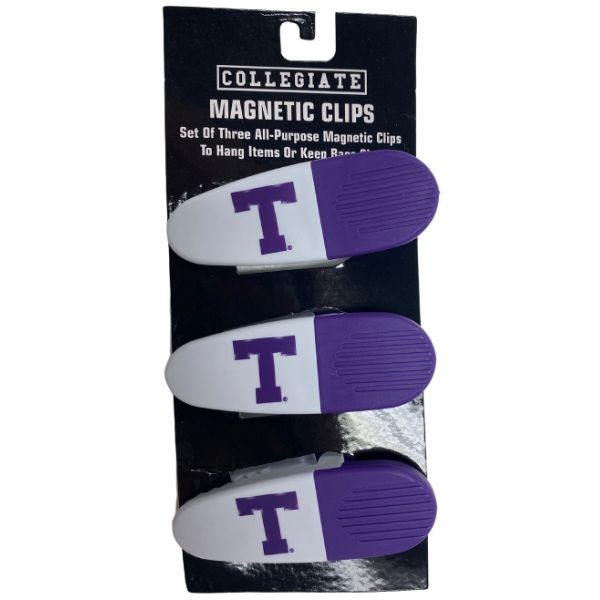 Tarelton University Clips - 3Pack Magnetic Heavyweight Clips - 6 Packs For $18.00 - Other Teams