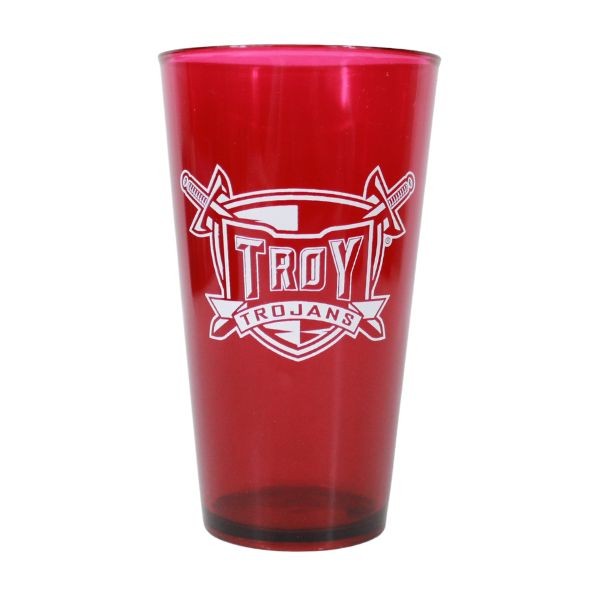 University Of Troy - 16OZ Red Acrylic Team Tumblers - 24 For $24.00 - Alabama