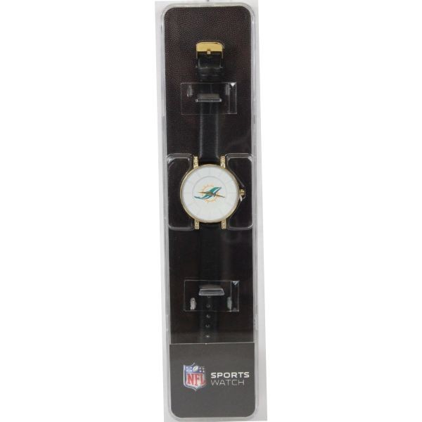 Miami Dolphins Watches - LUNAR Style - (May Need Batteries) - 4 For $20.00 - Wholesale Miami Dolphins Products - Dolphins Merchandise 2
