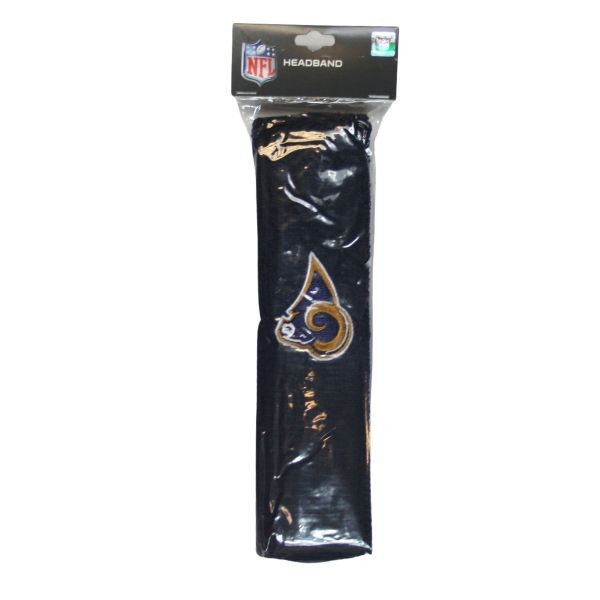 Los Angeles Rams Gear - Terri Cloth Winter Headbands / Sweatband - 12 For $30.00 - Wholesale Los Angeles Rams Products - Rams Merchandise