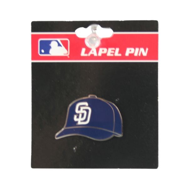 San Diego Padres Collectibles - Team Helmet Lapel Pins - 12 For $18.00 - Wholesale San Diego Padres Products - Padres Merchandise