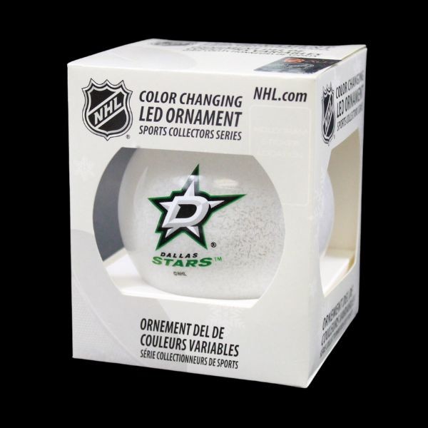 Dallas Stars Ornaments - LED Color Changing Ball Ornaments - Some Are Defective - 24 For $24.00 - Dallas Stars
