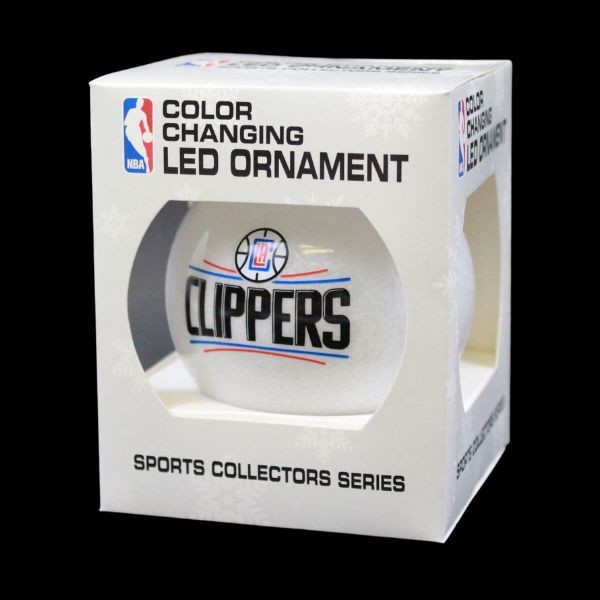 Los Angeles Clippers Ornaments - LED Color Changing Ball Ornaments - Some Are Defective - 24 For $24.00 - Los Angeles Clippers