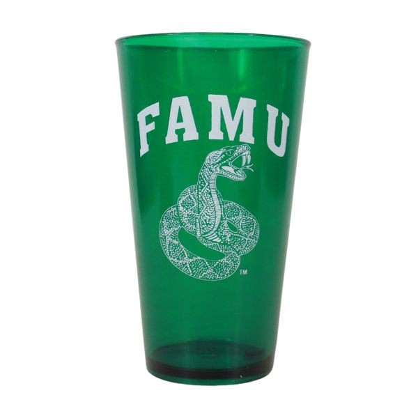 Florida A&M Tumblers - FAMU - Green 16OZ Acrylic Tumblers - 12 For $12.00 - Florida Gators
