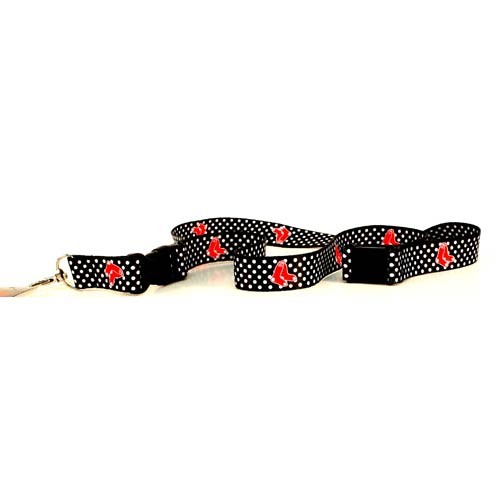 Boston Red Sox Lanyards - The POLKA Dot Series - 12 For $30.00 - Wholesale Boston Red Sox Products - Red Sox Merchandise