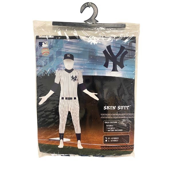 New York Yankees Fan Gear - Morph Skin Suit - Size Medium Kids - 5 For $20.00 - Wholesale New York Yankees Products - Yankees Merchandise