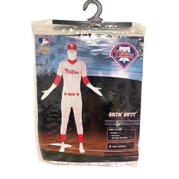 Philadelphia Phillies Fan Gear - Adult One Size Fits Most - Morph Skin Suit - 4 For $20.00 - Wholesale Philadelphia Phillies Products - Phillies Merchandise