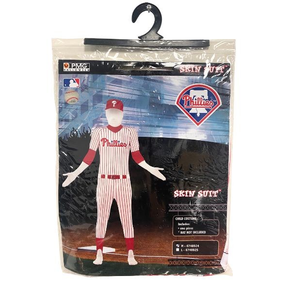 Philadelphia Phillies Kids Fan Gear - Morph Skin Suit - Size Medium Kids - 5 For $20.00 - Wholesale Philadelphia Phillies Products - Phillies Merchandise